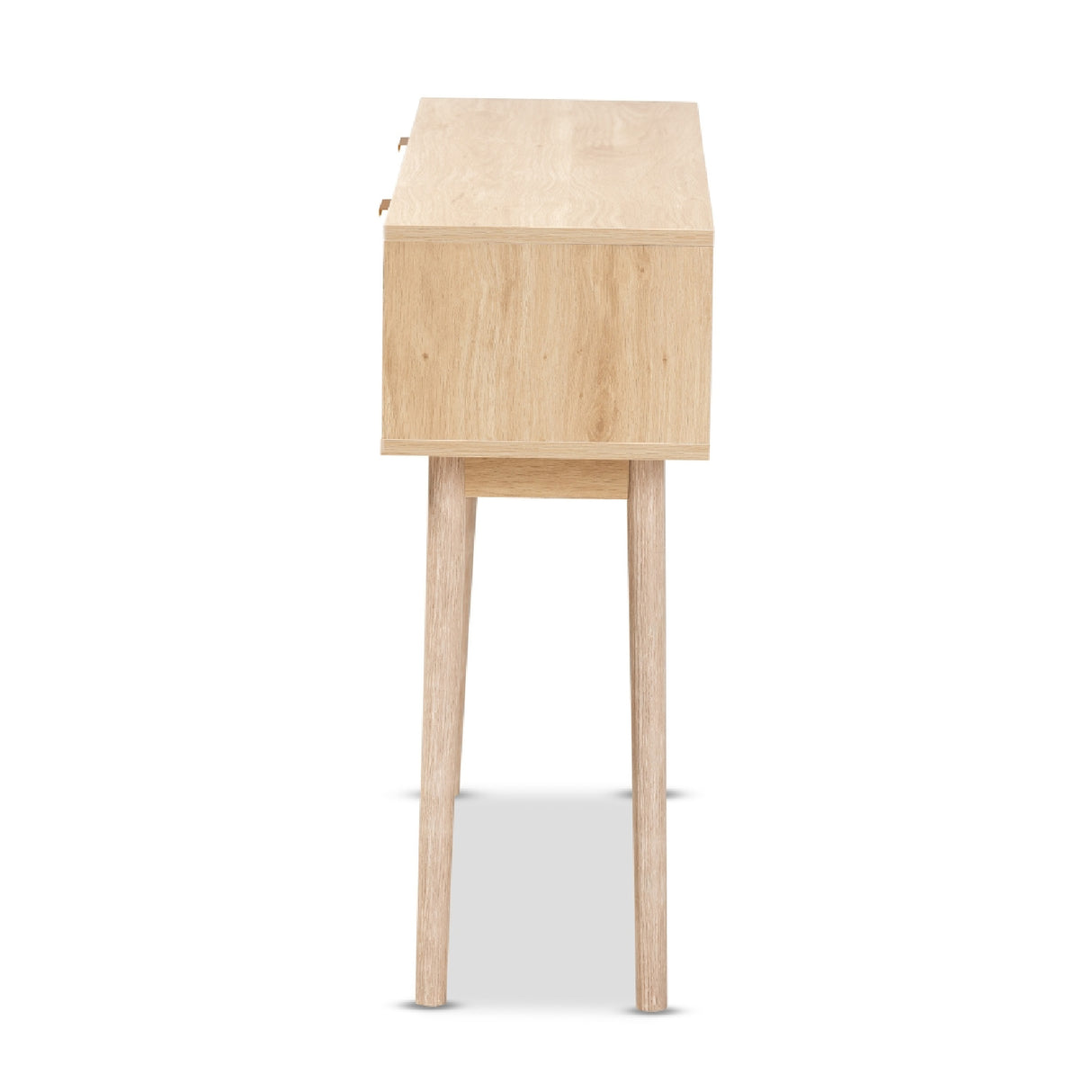 Oak 2-Drawer Console Table – Baird – alternate view 6