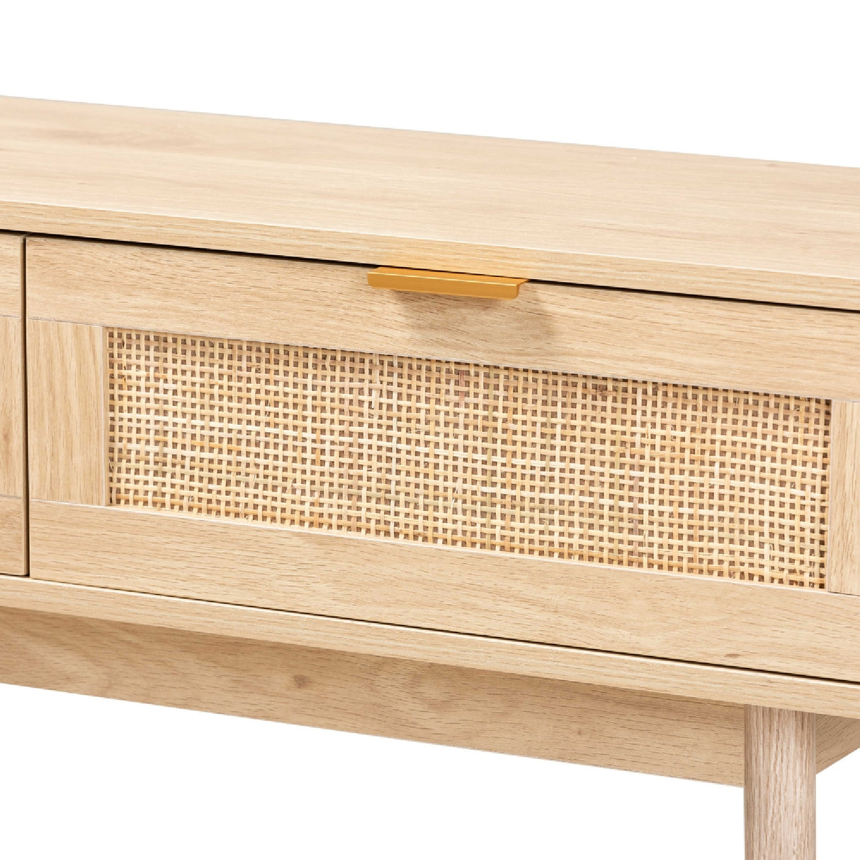 Oak 2-Drawer Console Table – Baird – alternate view 8