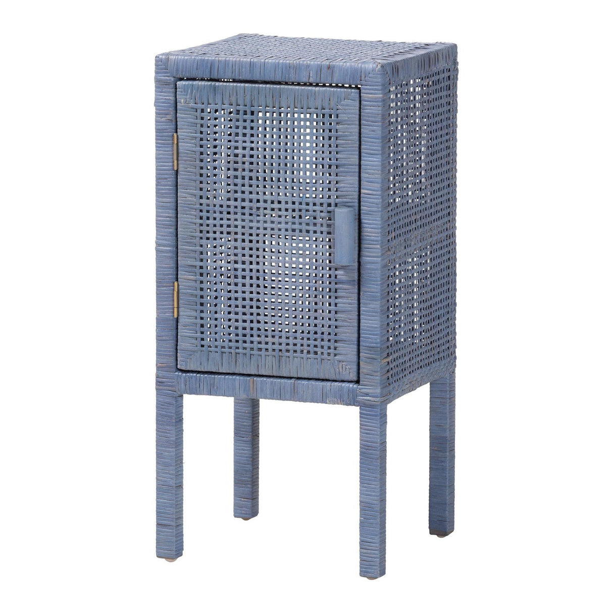 Modern European furniture - Handwoven Rattan Bedside Table - www.oroa.com