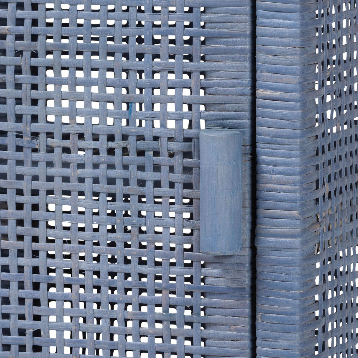 Modern European furniture - Handwoven Rattan Bedside Table - www.oroa.com
