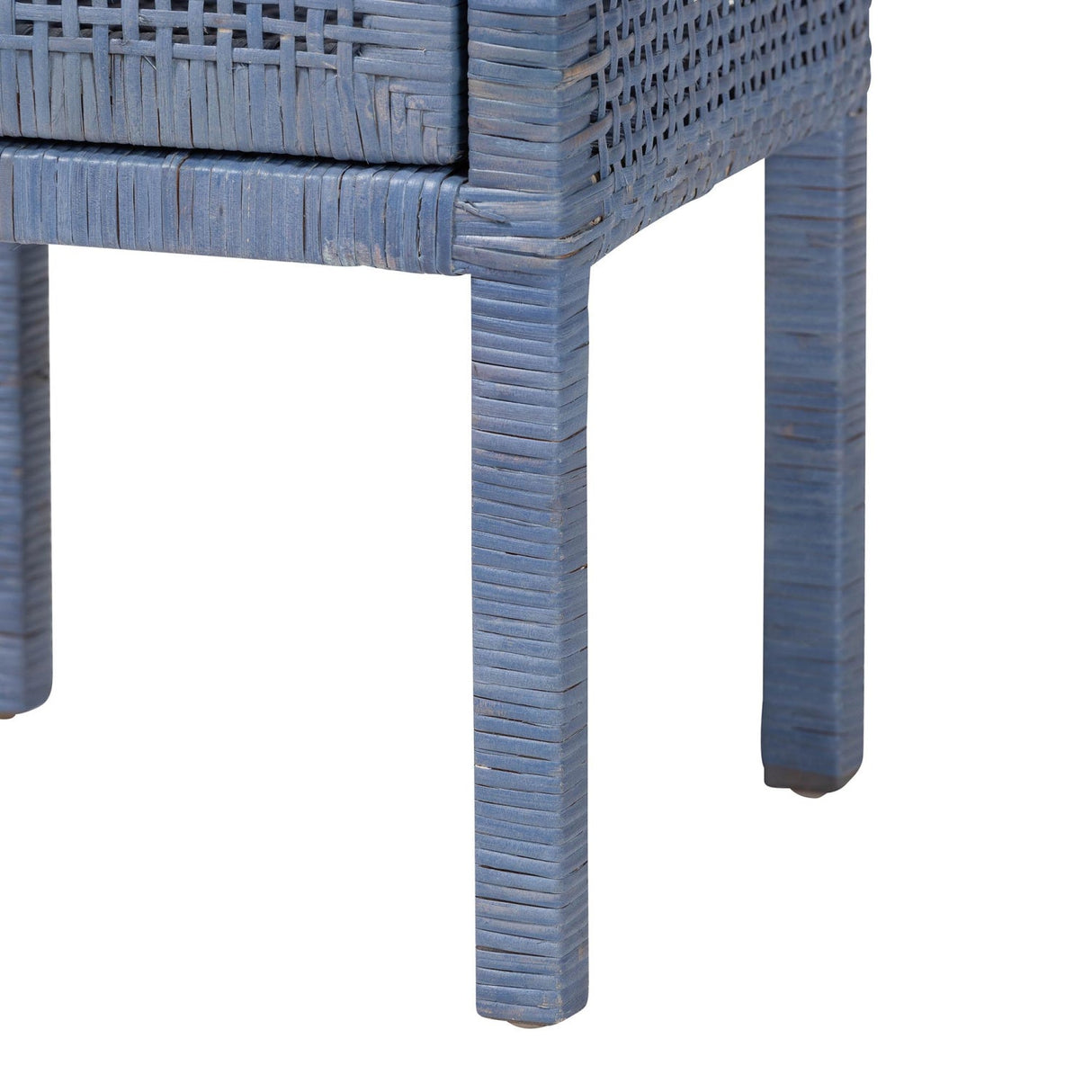 Modern European furniture - Handwoven Rattan Bedside Table - www.oroa.com