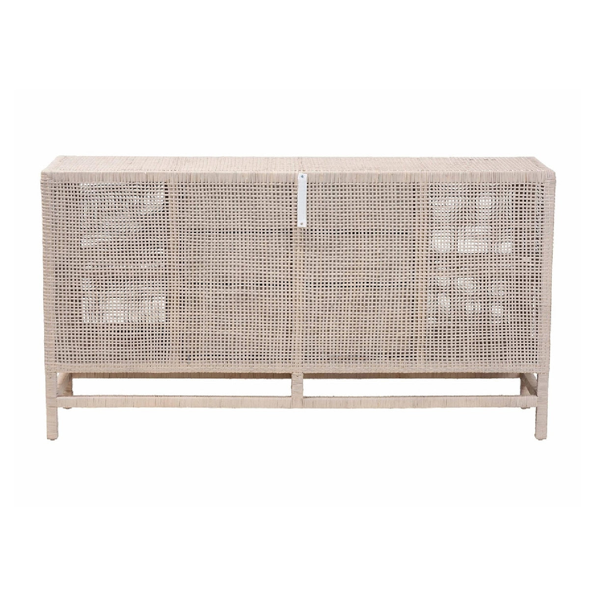 Modern European furniture - Gray Rattan 3-Drawer Cabinet - www.oroa.com