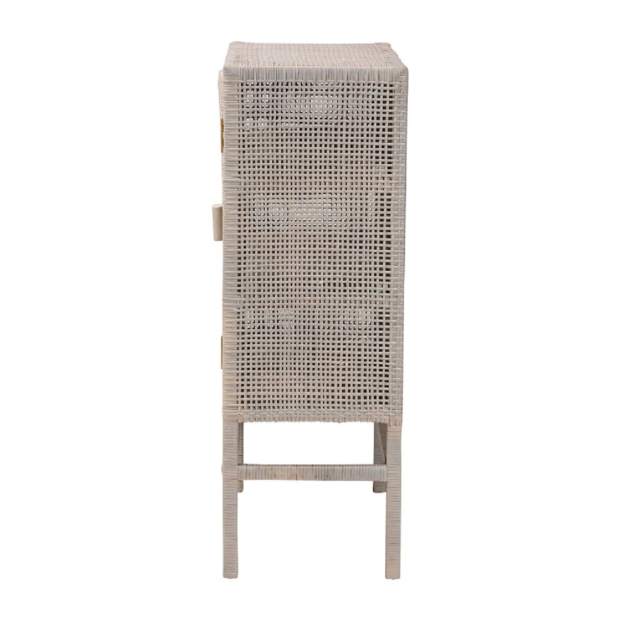 Modern European furniture - Gray Rattan 2-Door Cabinet - www.oroa.com | Oroa.com