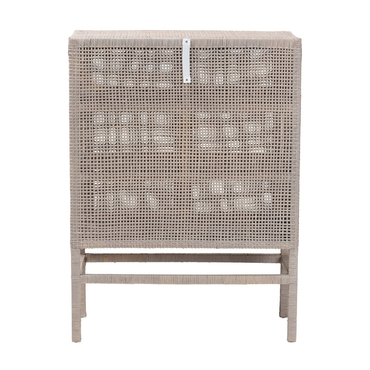 Modern European furniture - Gray Rattan 2-Door Cabinet - www.oroa.com
