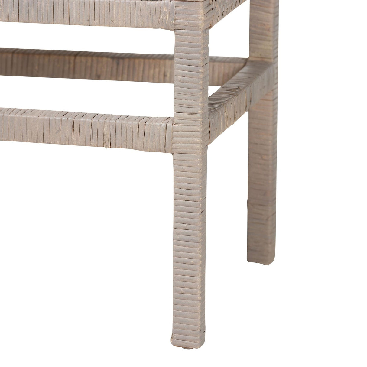 Modern European furniture - Gray Rattan 2-Door Cabinet - www.oroa.com