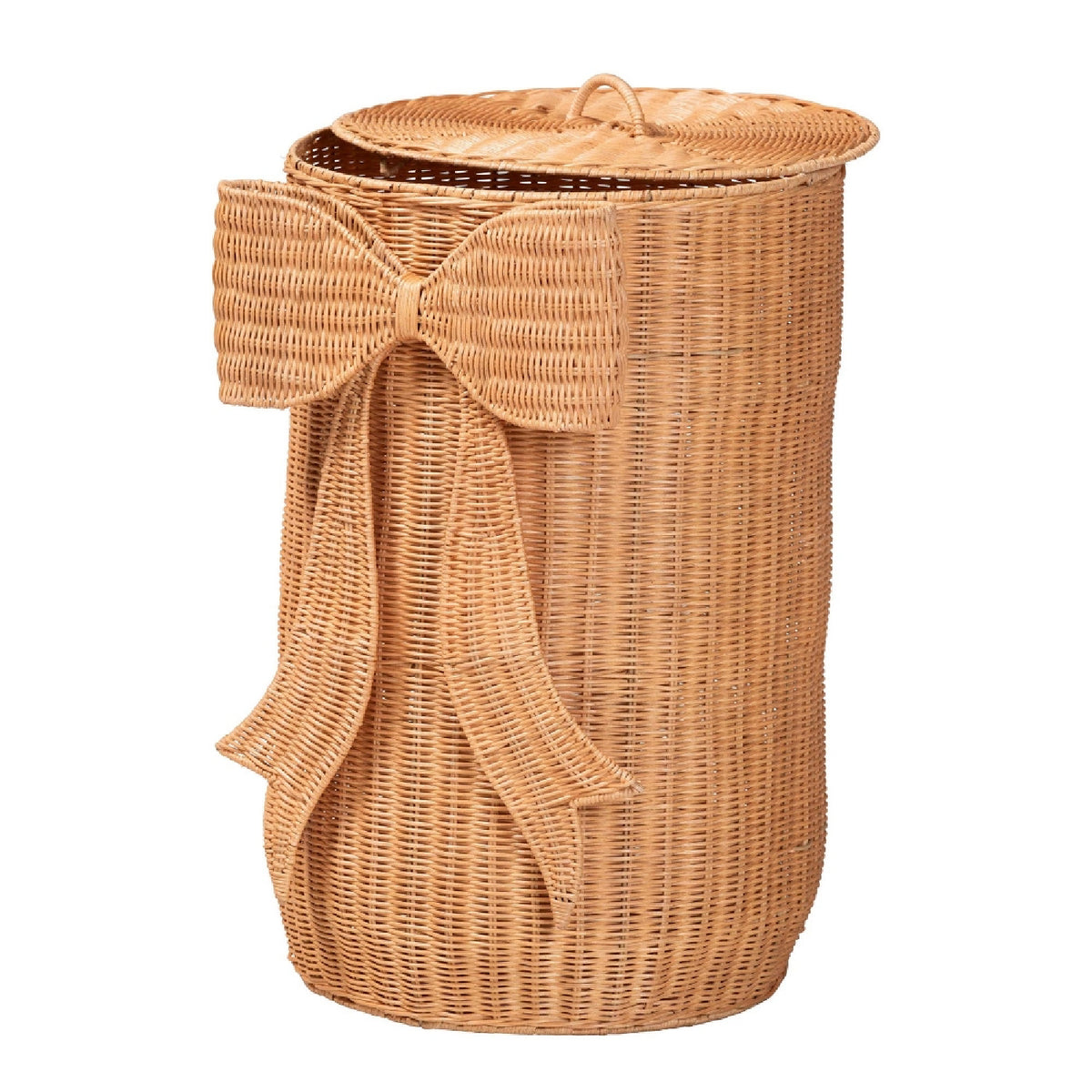 Tall Rattan Laundry Basket | OROA Kids Creusa