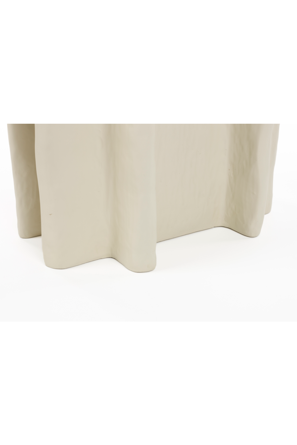 Beige Organic Side Table | Bold Monkey Born To Be Alive | OROA.com