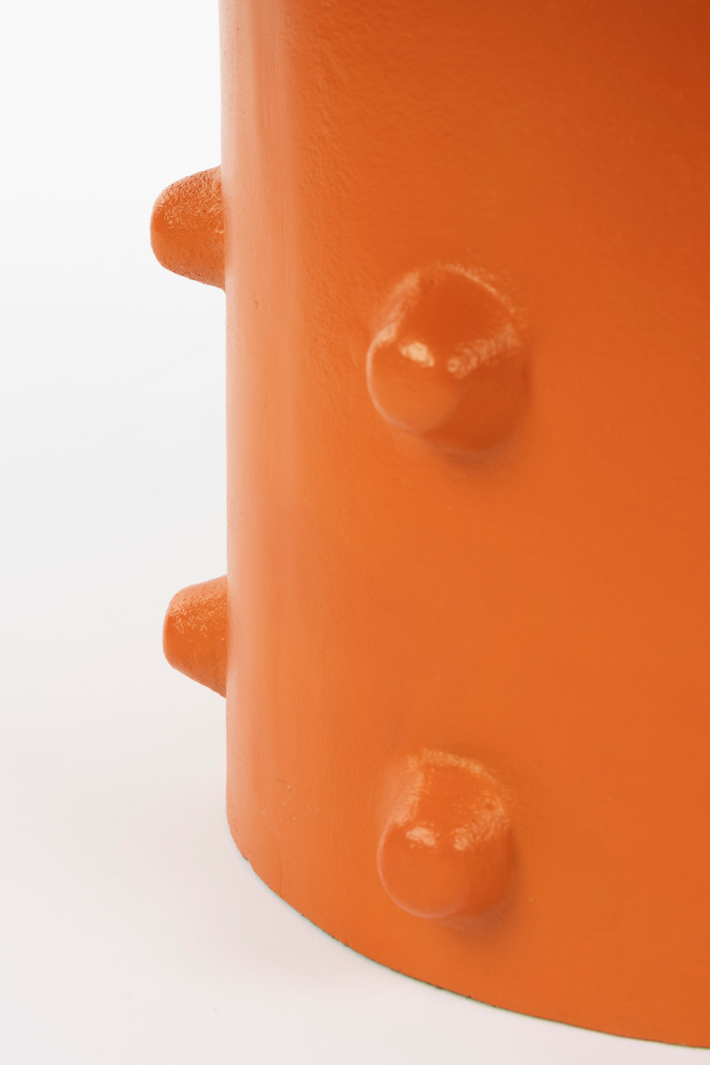 Orange Round Coffee Table | Bold Monkey Pinch Me | OROA.com