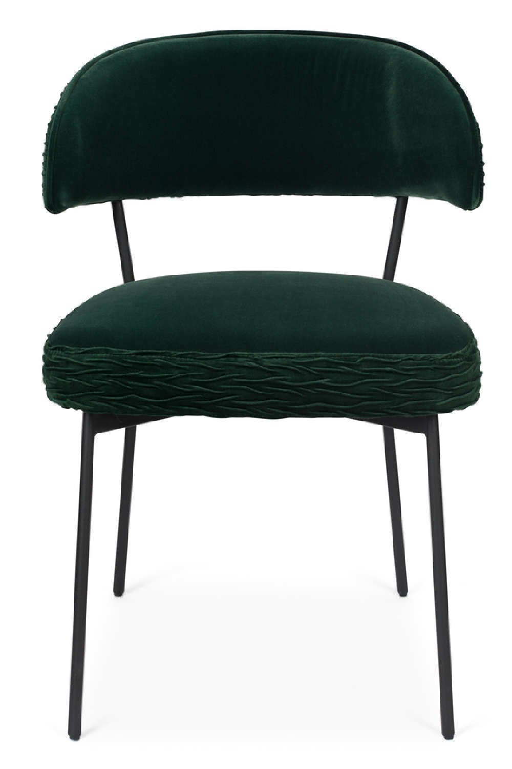 Green Velvet Dining Chairs (2) | Bold Monkey The Winner | Oroatrade.com