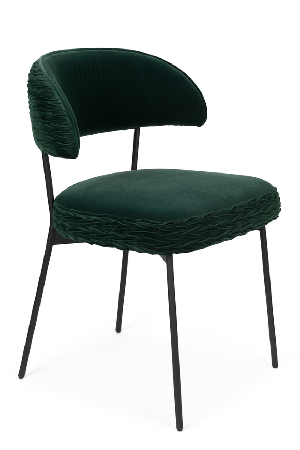 Green Velvet Dining Chairs (2) | Bold Monkey The Winner | Oroatrade.com