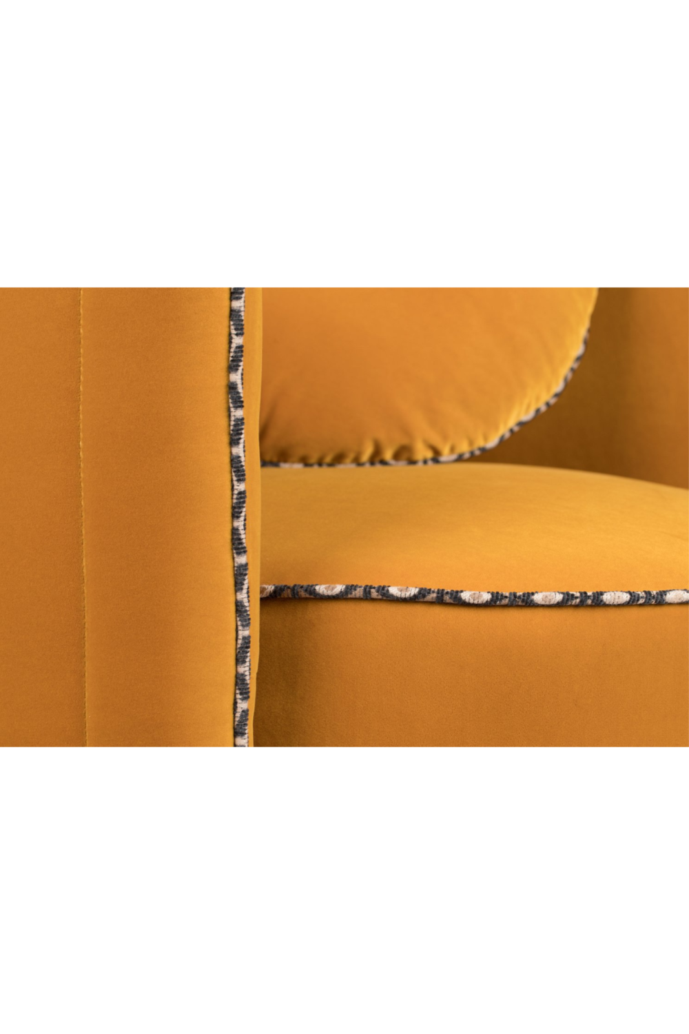 Velvet Swivel Lounge Chair | Oroa.com