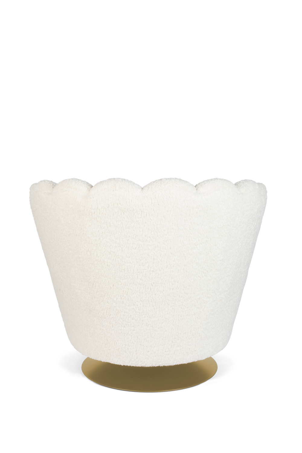 Modern Scalloped Lounge Chair | Oroa.com