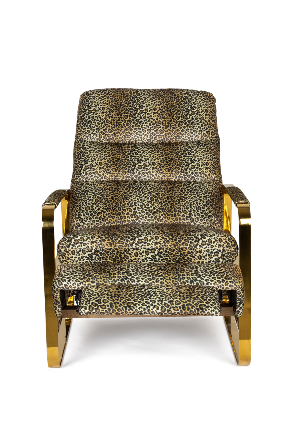 Panther Patterned Recliner Chair | Bold Monkey Relax Like Chandler | OROA.com