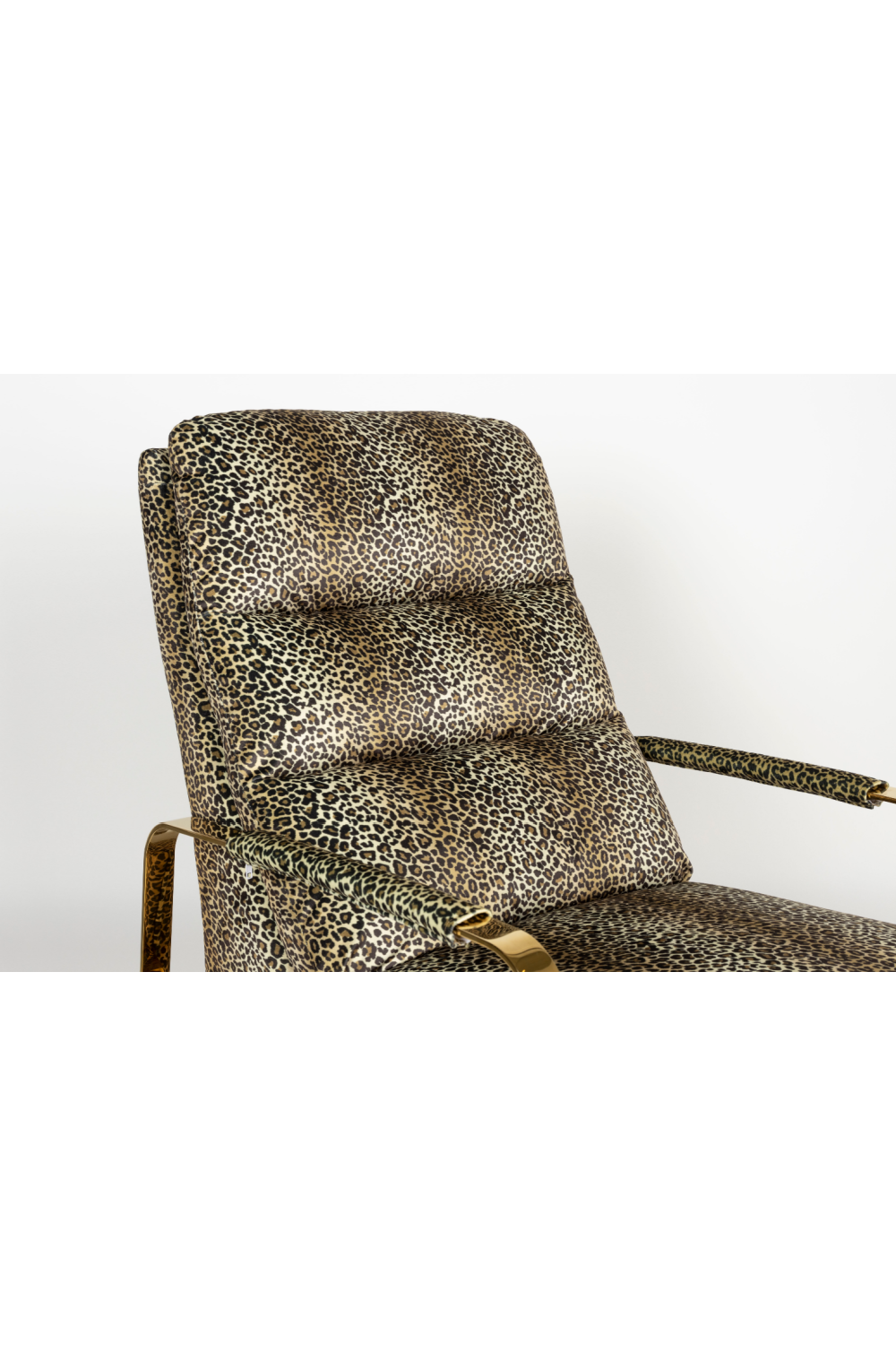Panther Patterned Recliner Chair | Bold Monkey Relax Like Chandler | OROA.com