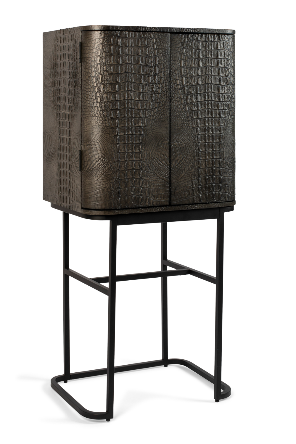2-Door Mirrored Wine Cabinet | Bold Monkey Ava Morgana | Oroa.com