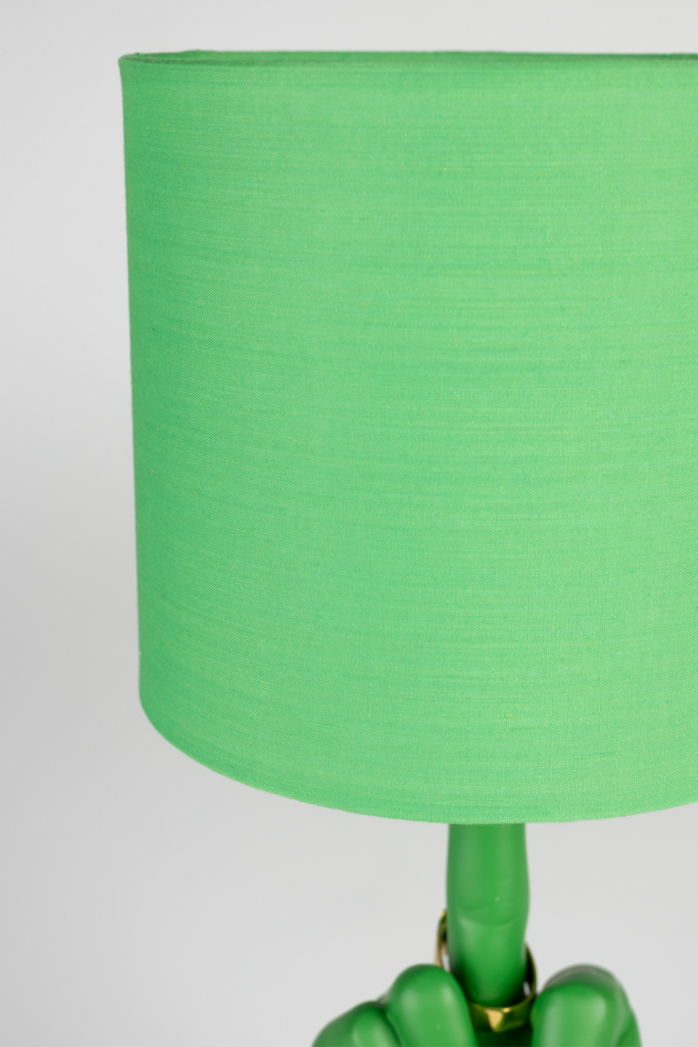 Green Statement Table Lamp | Bold Monkey "What If" | OROA.com