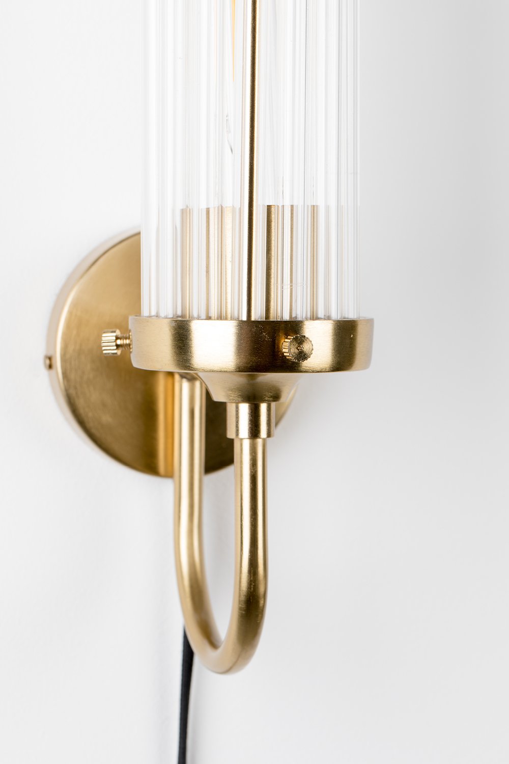Brass Wall Lamp | Bold Monkey Angel on Fire | OROA.com
