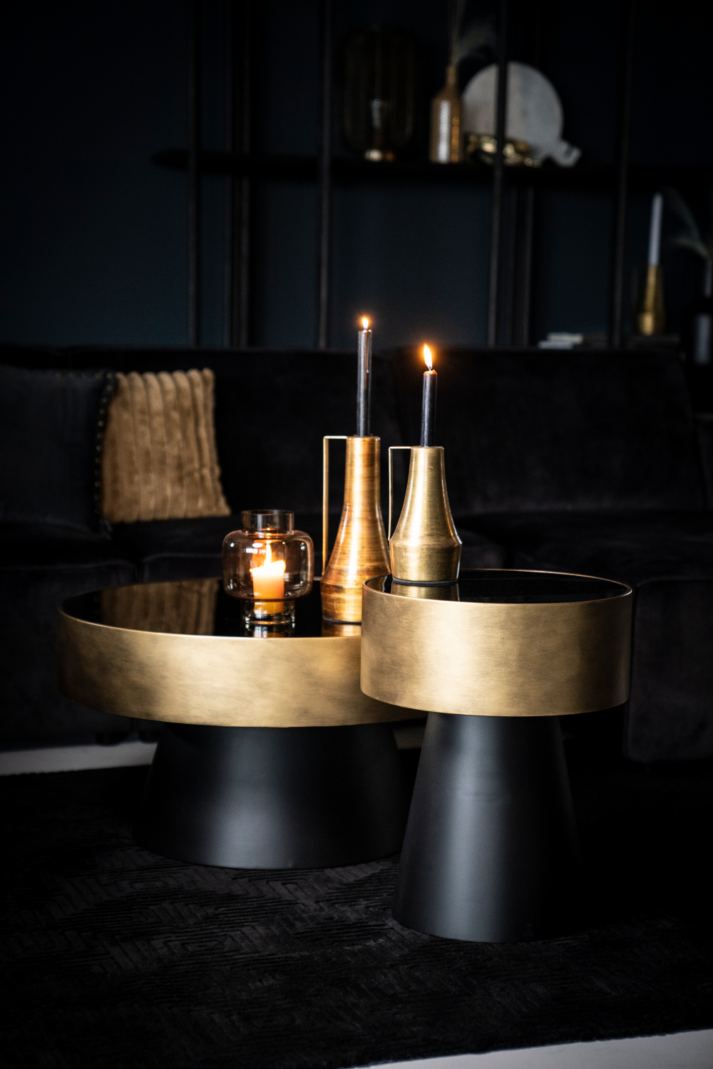 Contemporary Round Coffee Table | By-Boo Bunga | OROA.com