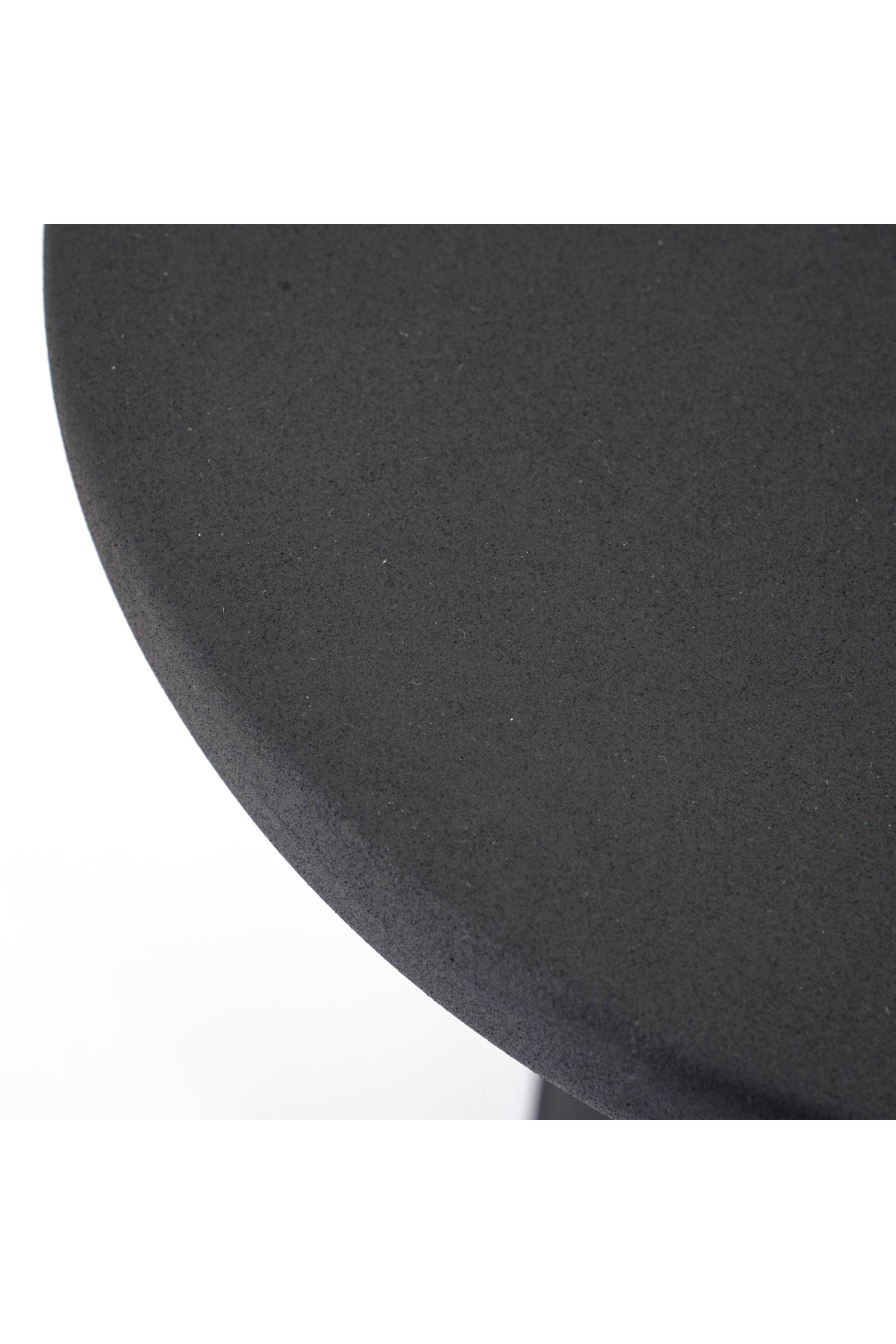 Black Aluminum Side Table | By-Boo Squand | OROA.com