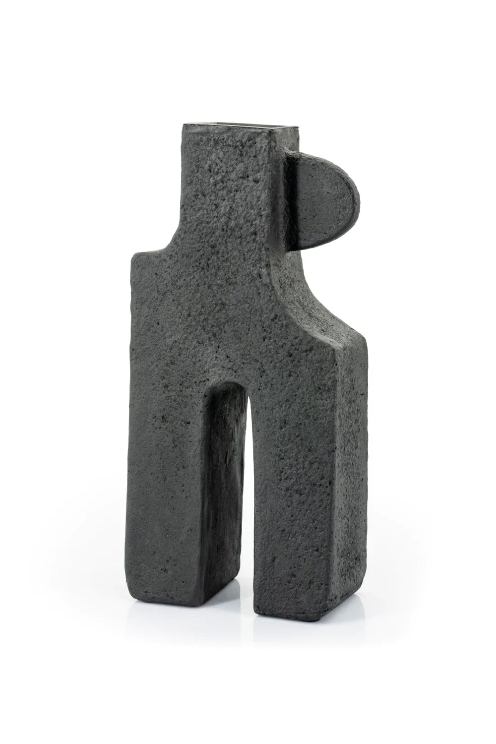 Black Contemporary Vase | By-Boo Tribe | OROA.com