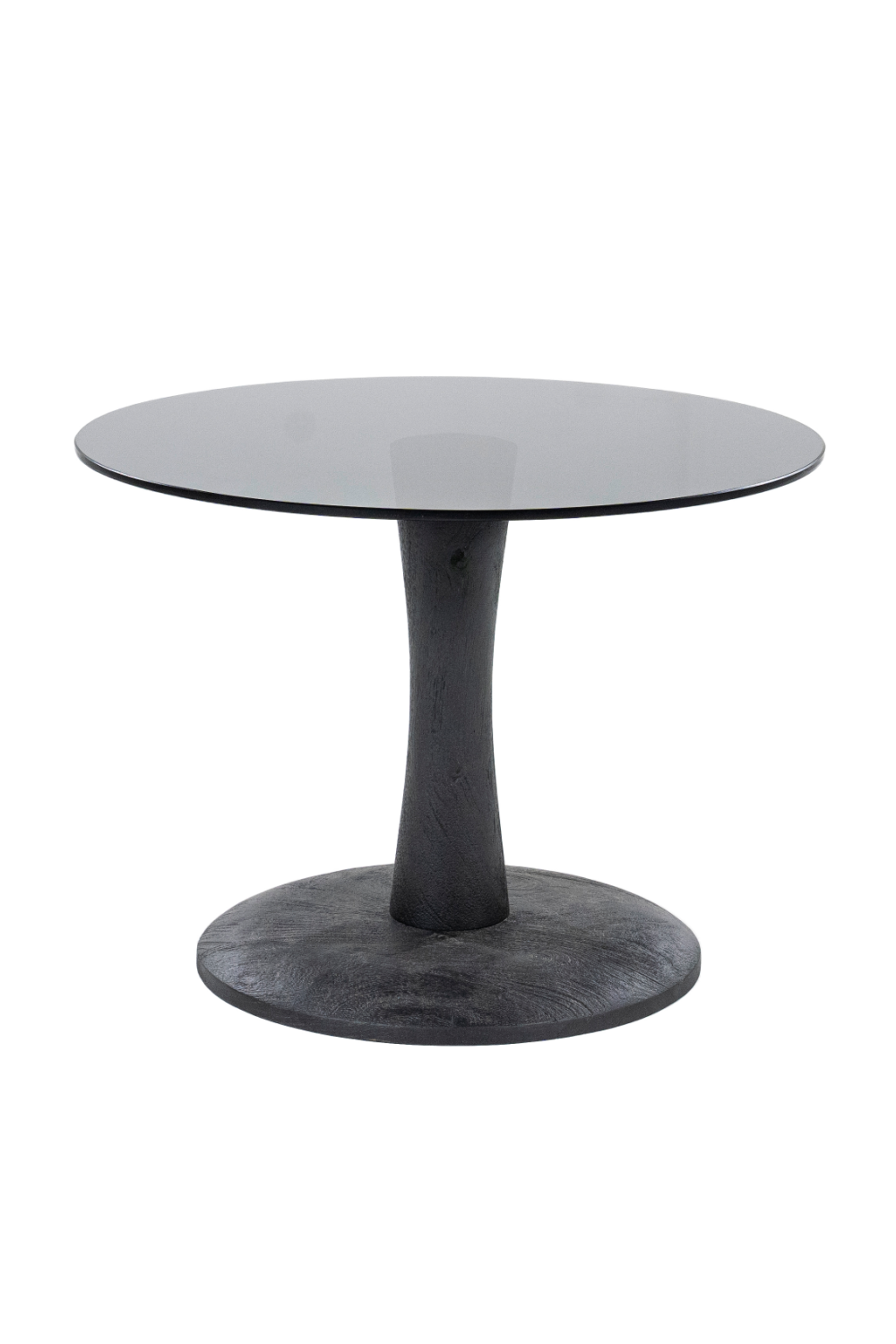 Round Glass Pedestal Coffee Table S | By-Boo Boogie | OROA.com