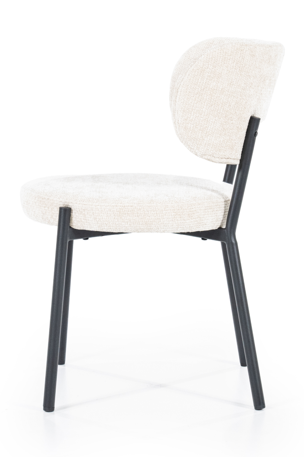 Fabric Minimalist Dining Chairs (2) | By-Boo Oasis | Oroa.com