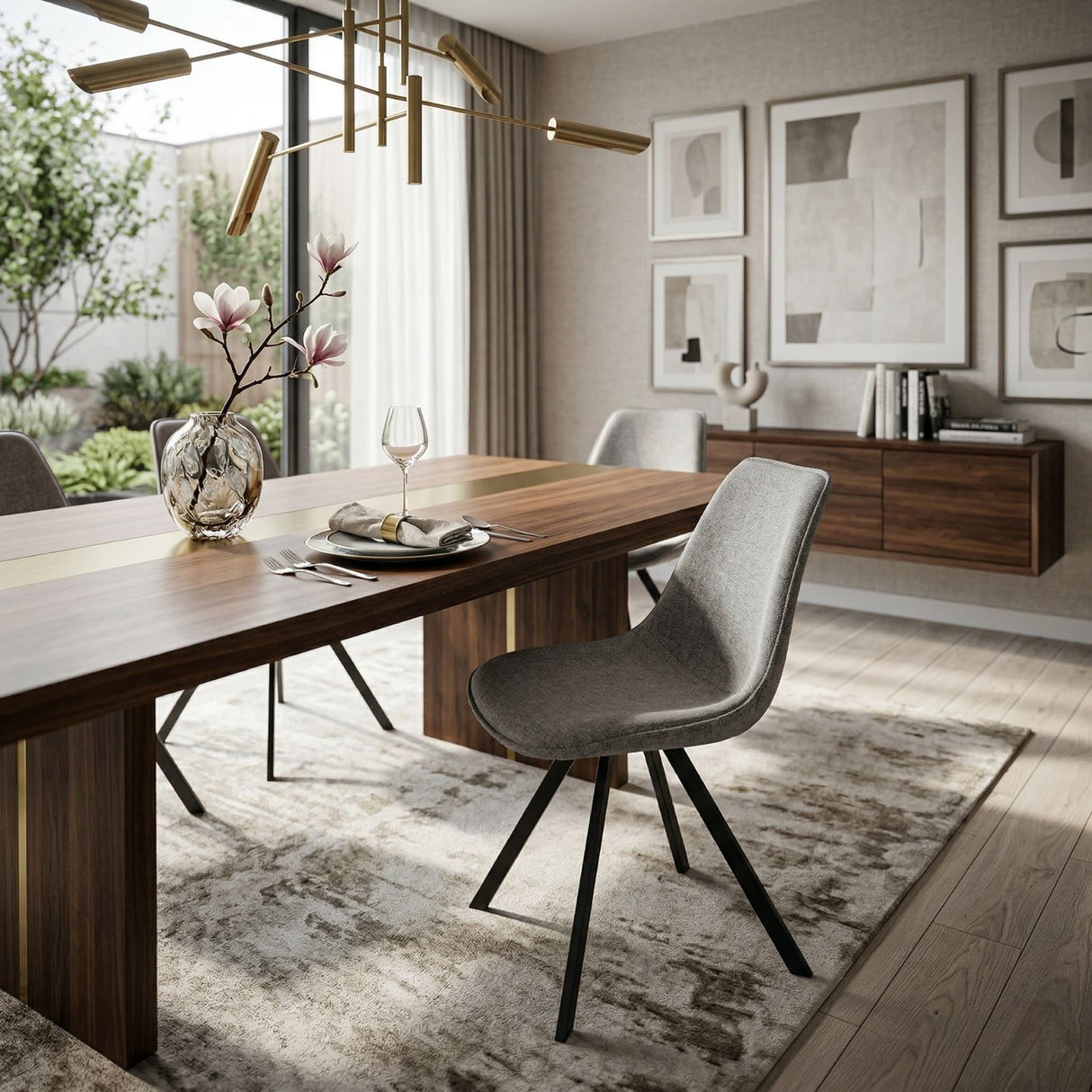 Shell Dining Chairs (2) | Oroa.com