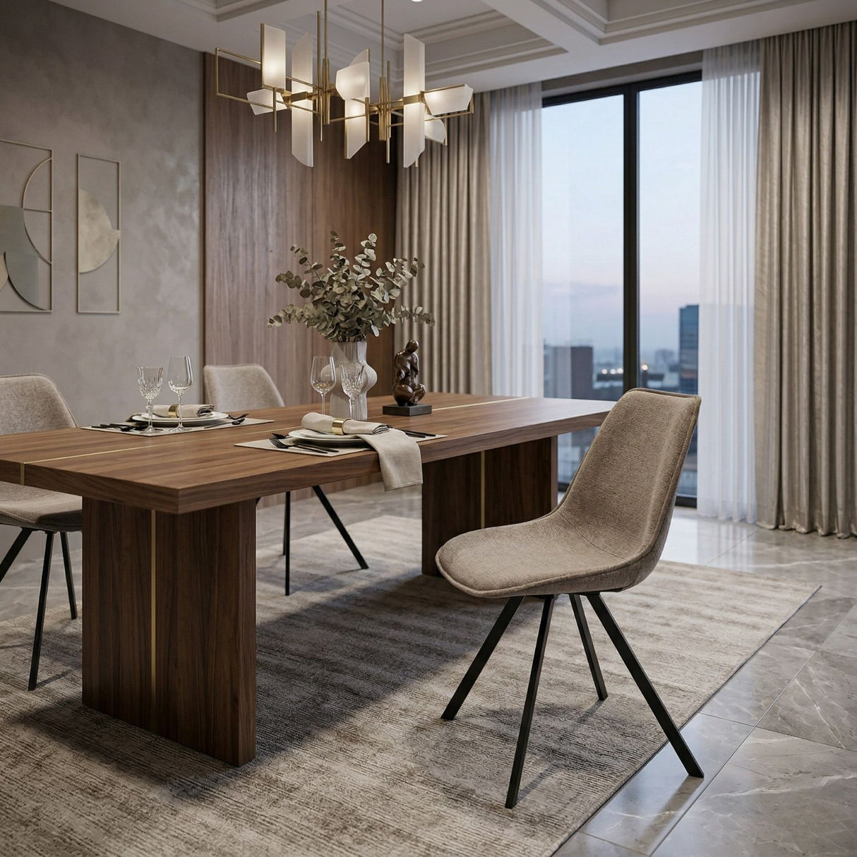 Shell Dining Chairs (2) | Oroa.com