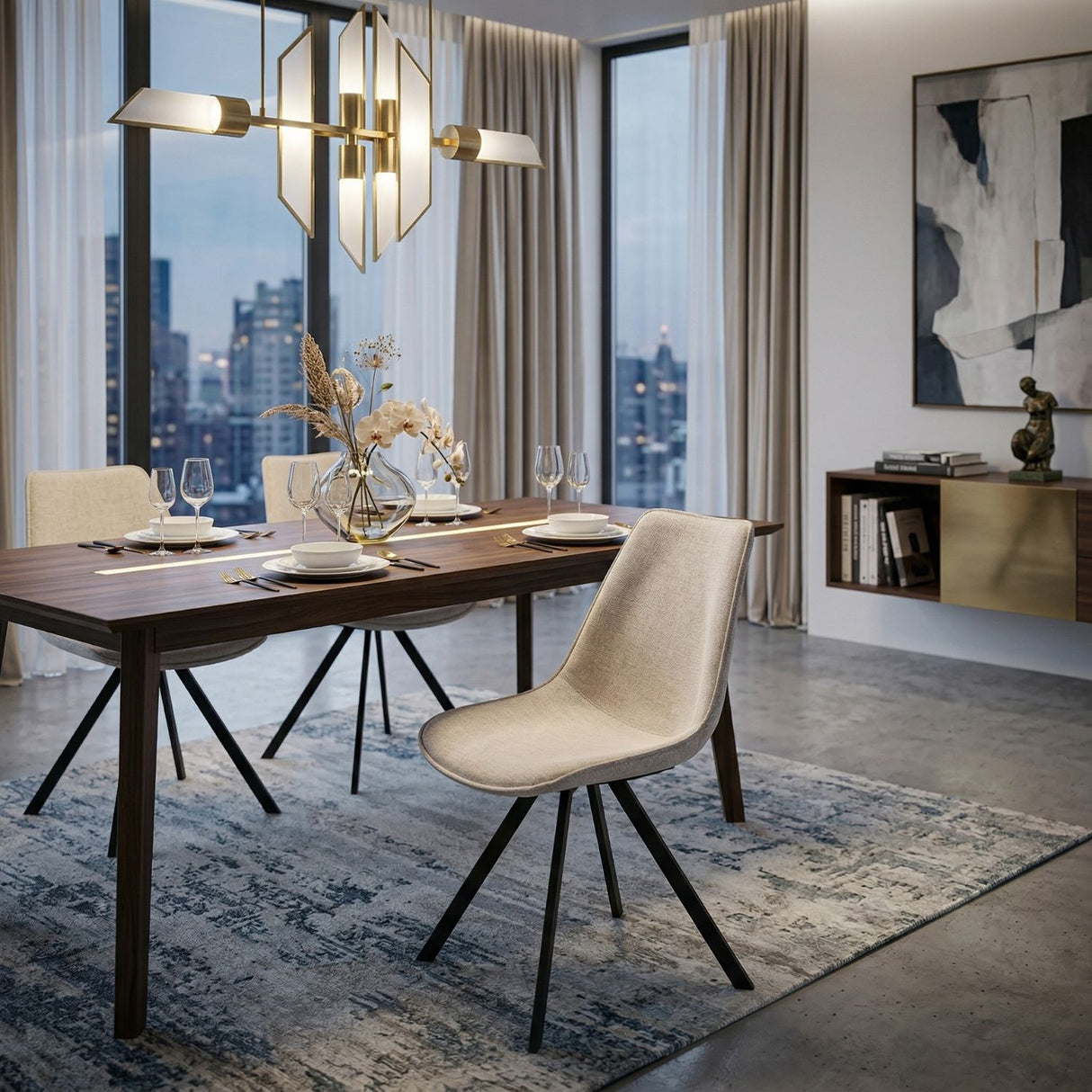 Shell Dining Chairs (2) | Oroa.com