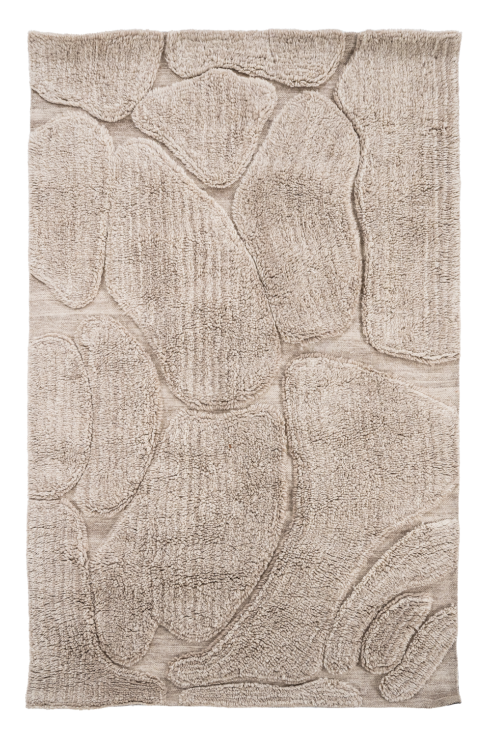 Taupe Wool Blend Carpet | Oroa.com