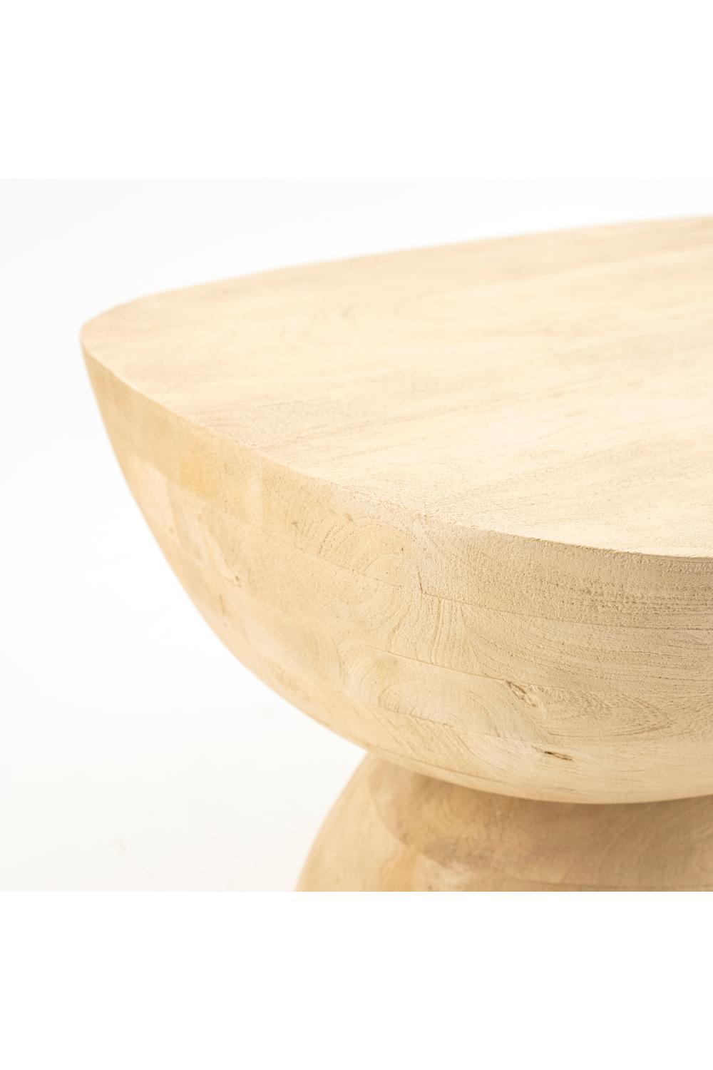 Wooden Organic Coffee Table | By-Boo Cobble | OROA.com
