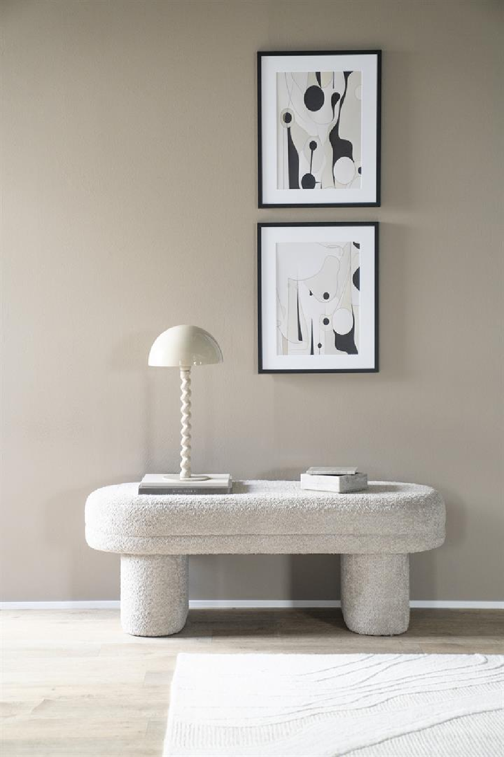 Upholstered Oval Bench | Oroa.com