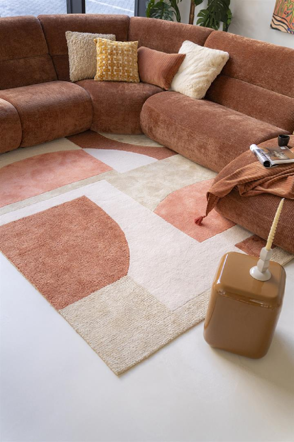 Patterned Wool Rug 6' x 10' | Oroa.com