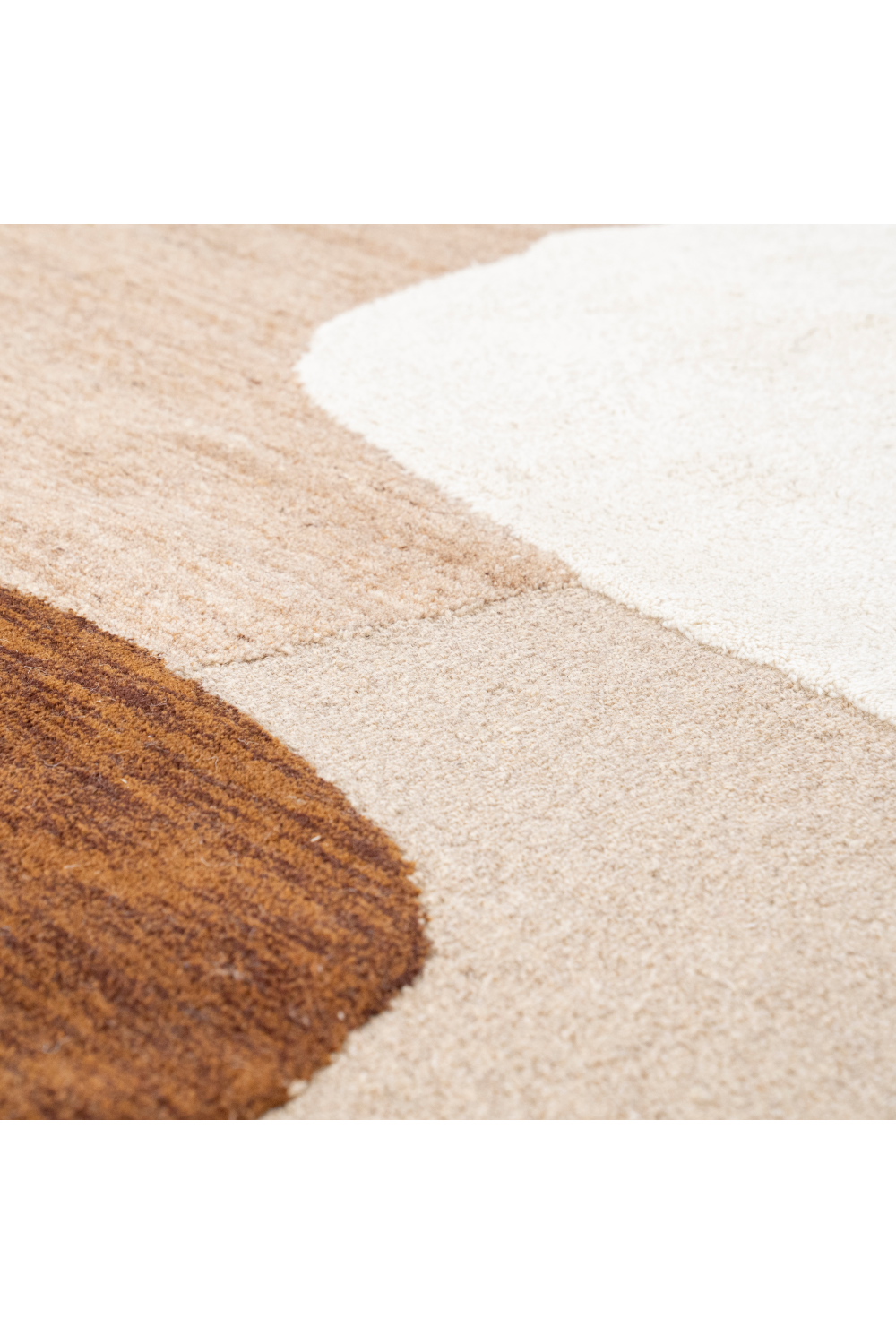 Handmade Wool Abstract Carpet | Oroa.com