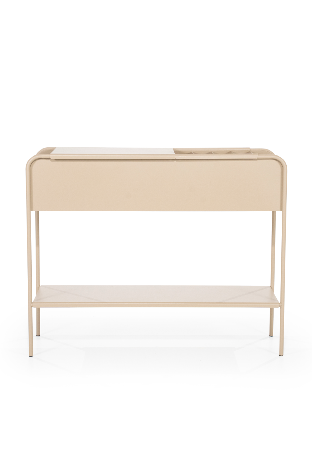 Beige Iron Console Table | By-Boo Will Be | OROA.com