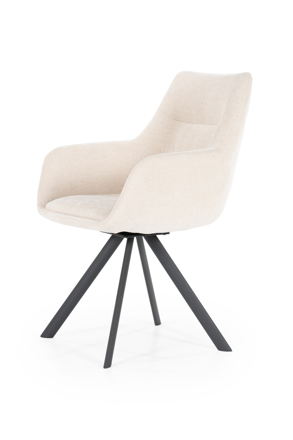 Upholstered Swivel Armchair (2) | By-Boo Bliss | OROA.com