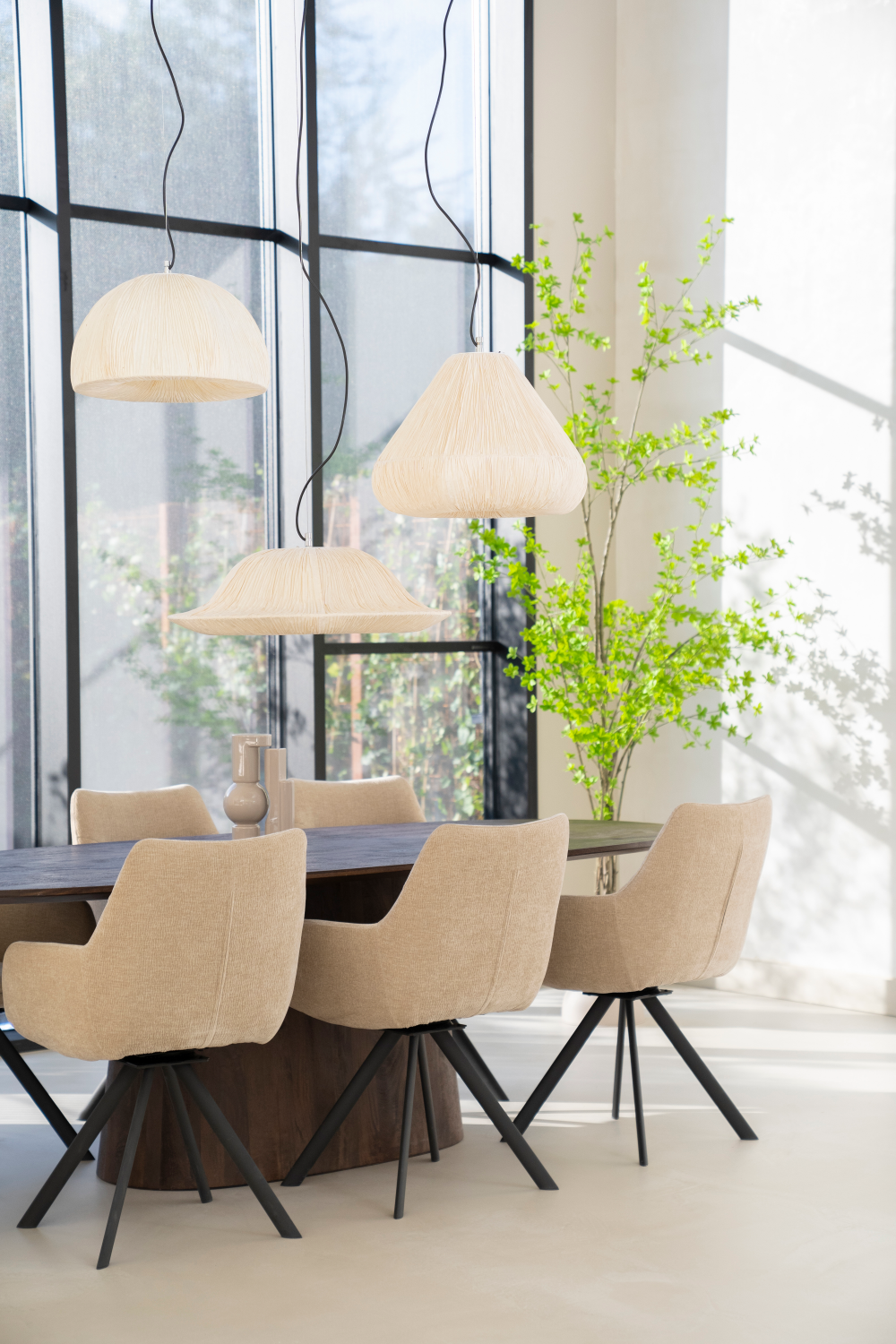 Upholstered Swivel Armchair (2) | Oroa.com