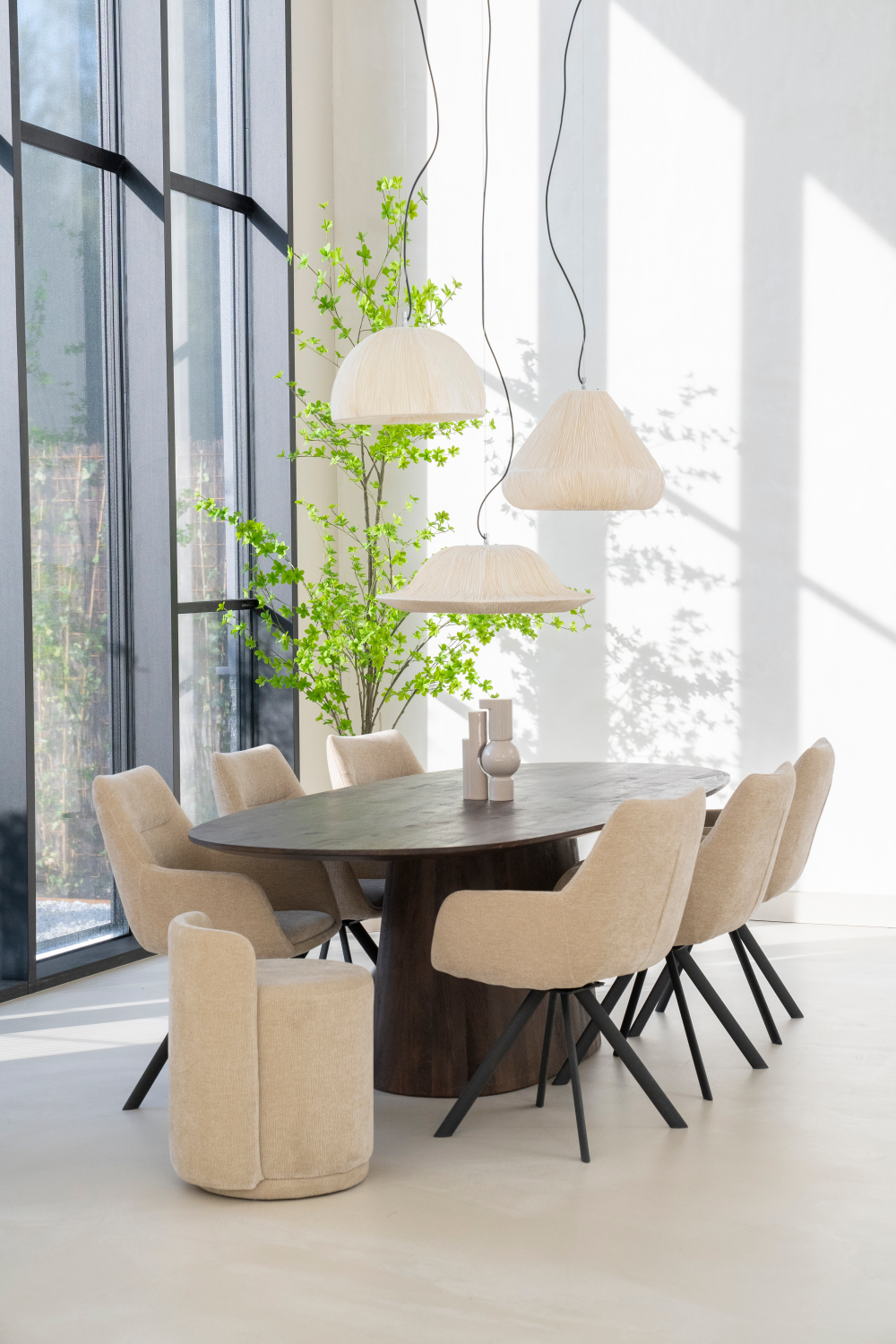 Upholstered Swivel Armchair (2) | Oroa.com