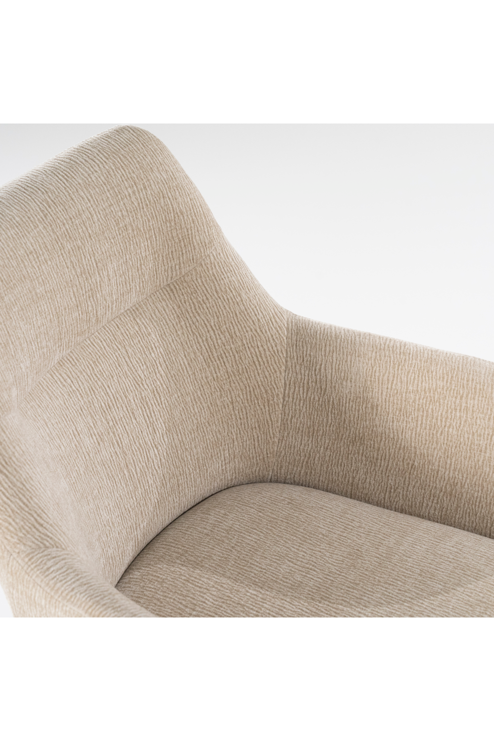 Upholstered Swivel Armchair (2) | By-Boo Bliss | OROA.com