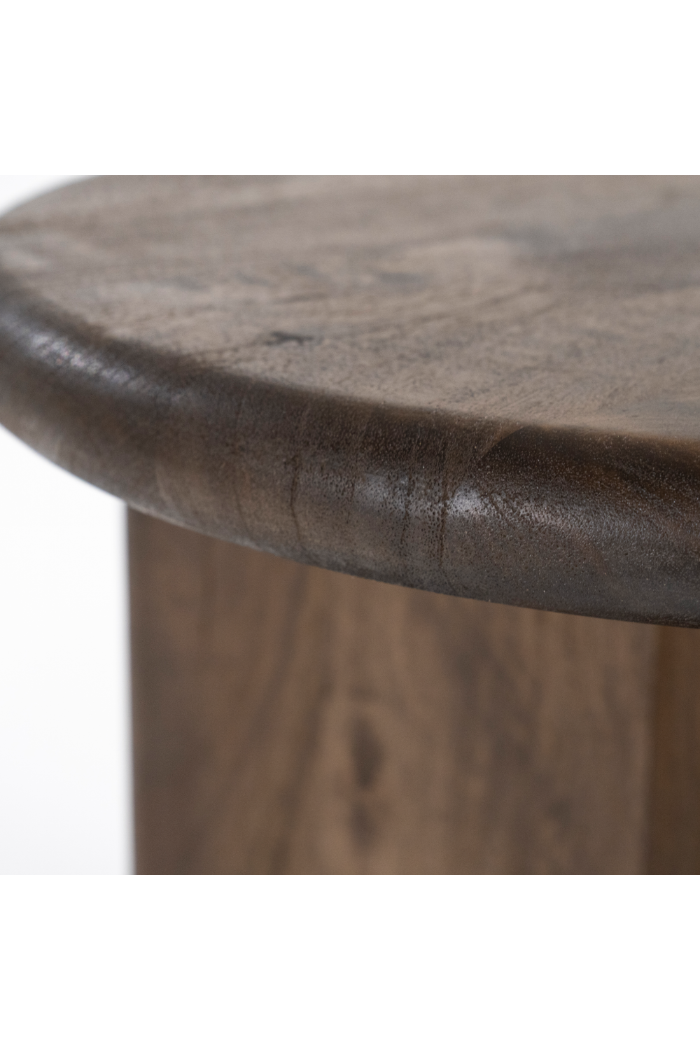 Round Wooden Coffee Table M | By-Boo Leoti | OROA.com