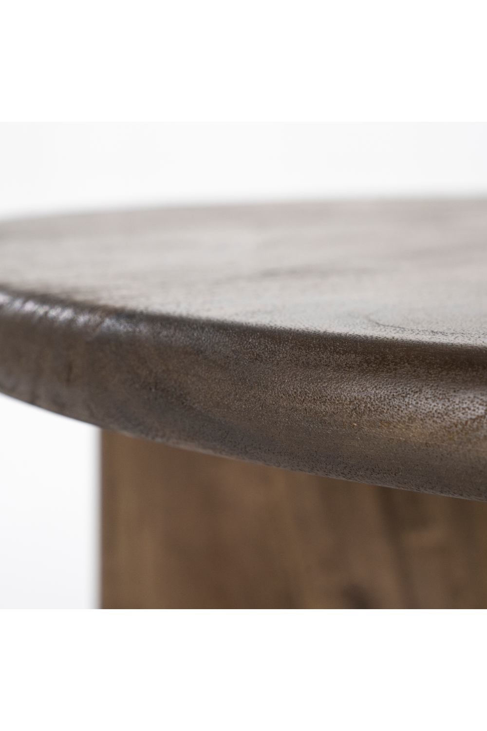 Round Wooden Coffee Table L | By-Boo Leoti | OROA.com