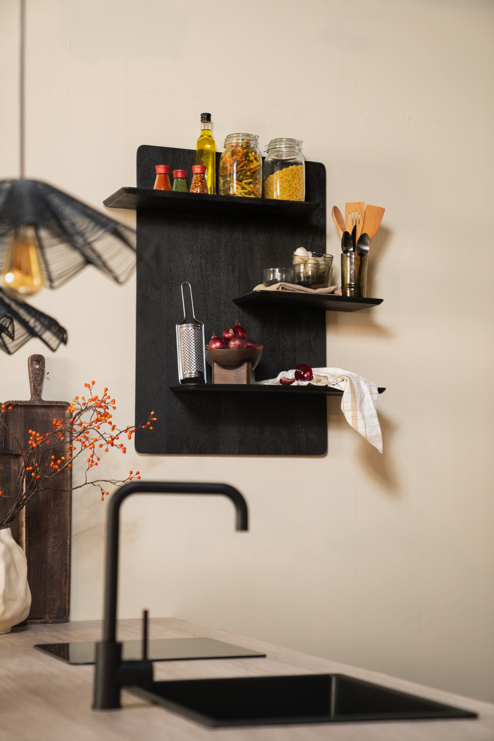 Wooden Wall Shelf | By-Boo Seco | OROA.com