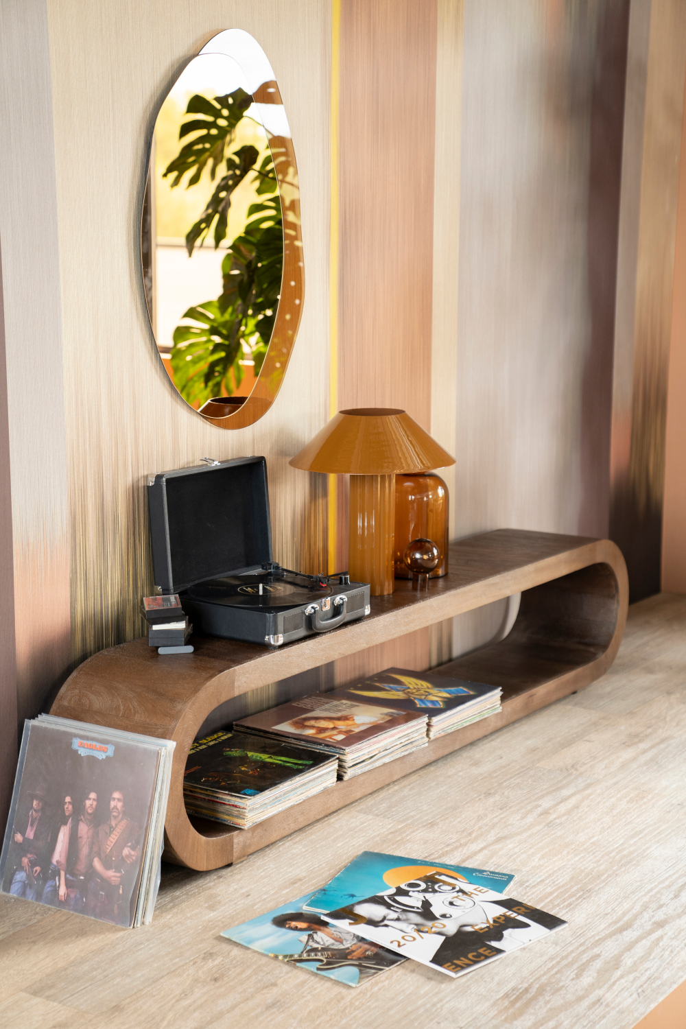 Mango Wood Oblong TV Cabinet | By-Boo Elora | OROA.com
