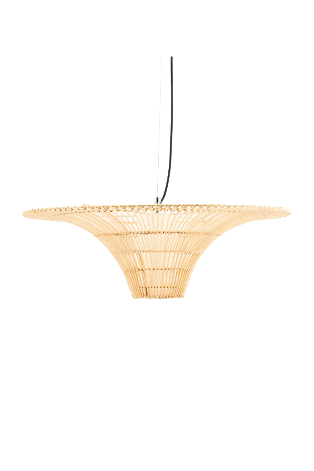 Conical Reed Hanging Lamp | By-Boo Hanoi | OROA.com