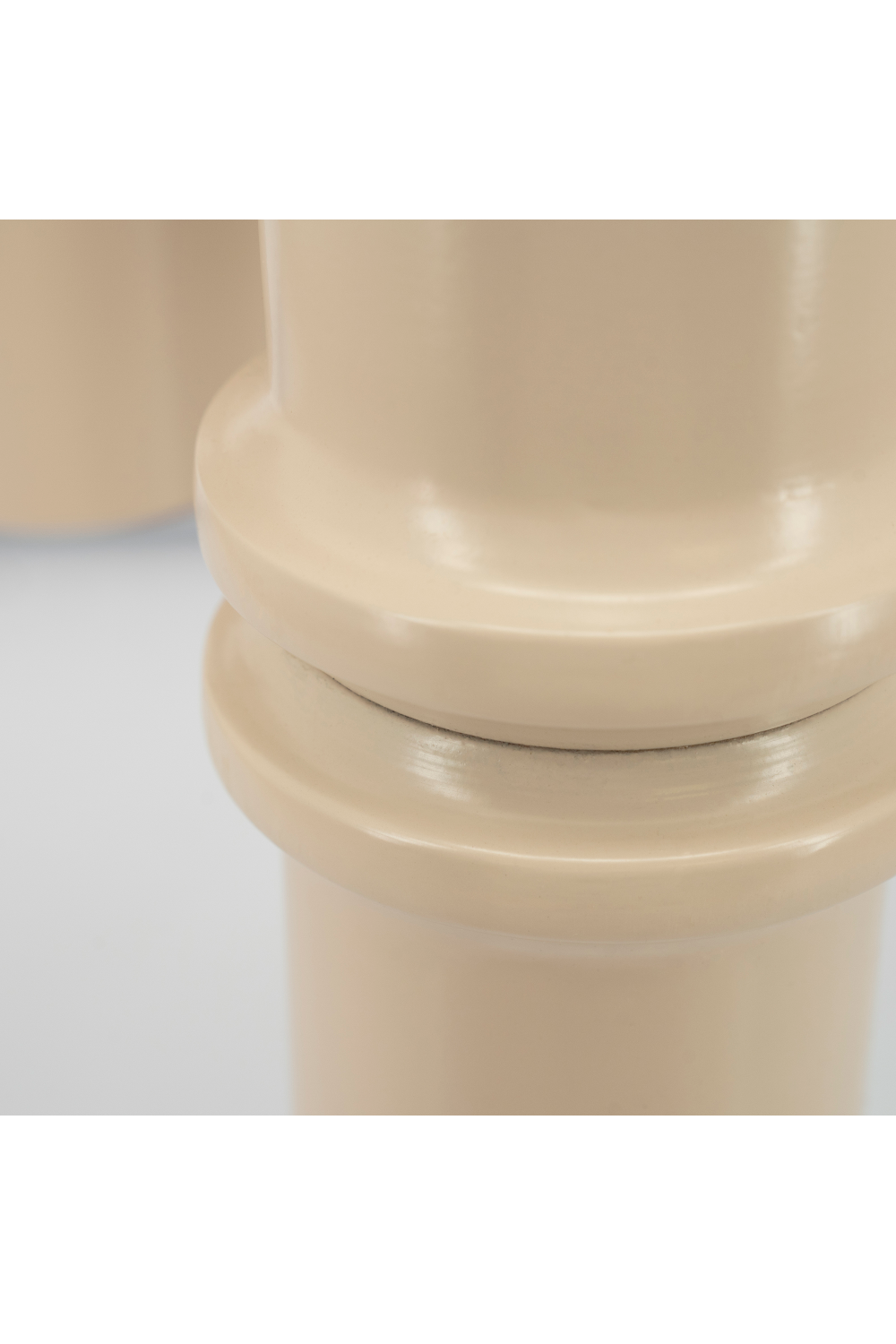 Beige Cylindrical Pendant Lamp | By-Boo Cylin | OROA.com