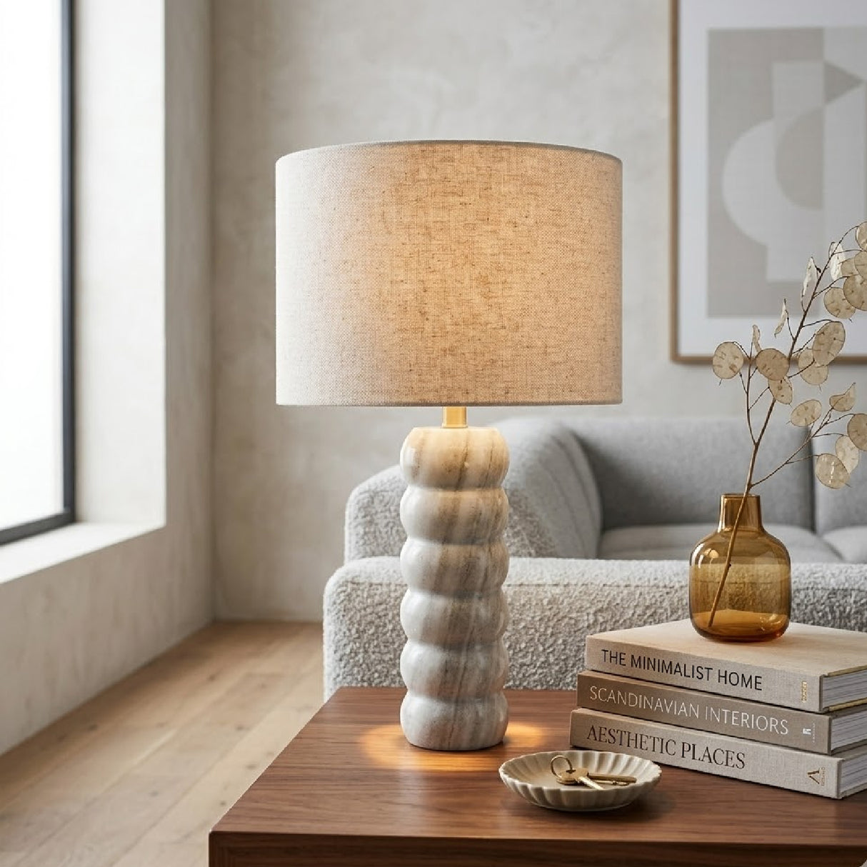 Marble Base Table Lamp | Oroa.com