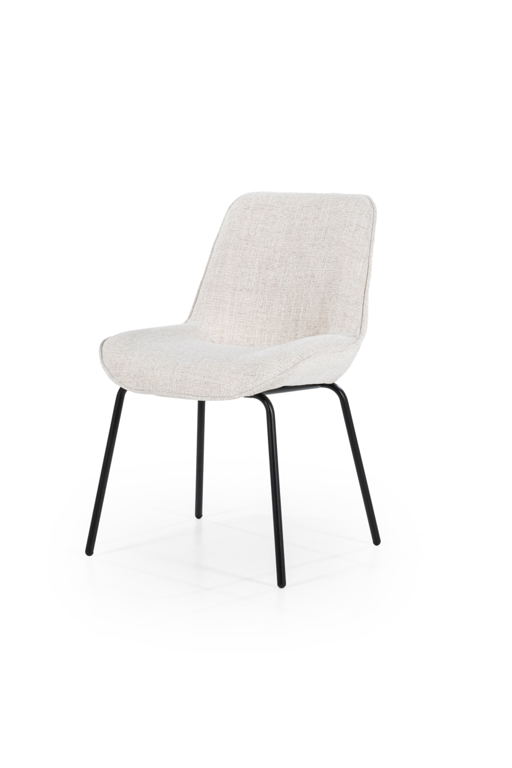Minimalist Upholstered Dining Chairs (2) | Oroa.com