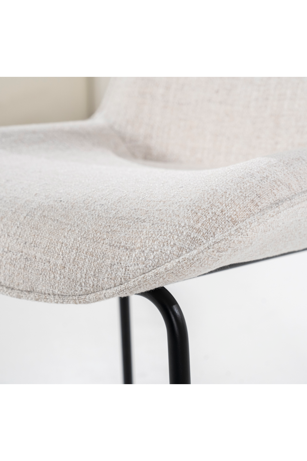 Minimalist Upholstered Dining Chairs (2) | Oroa.com