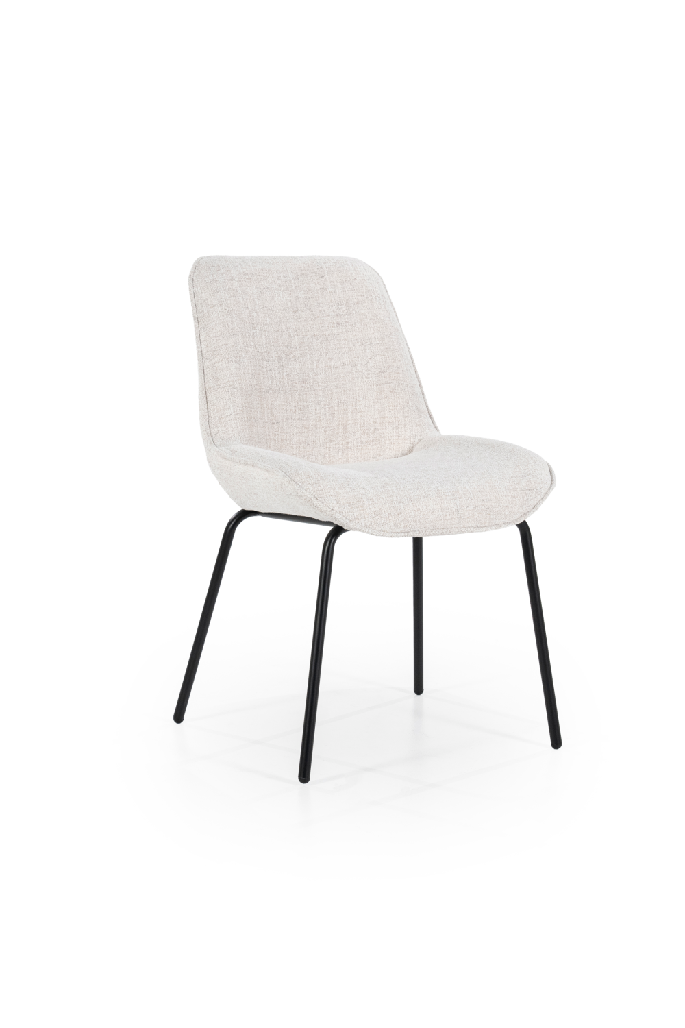 Minimalist Upholstered Dining Chairs (2) | By-Boo Base | OROA.com