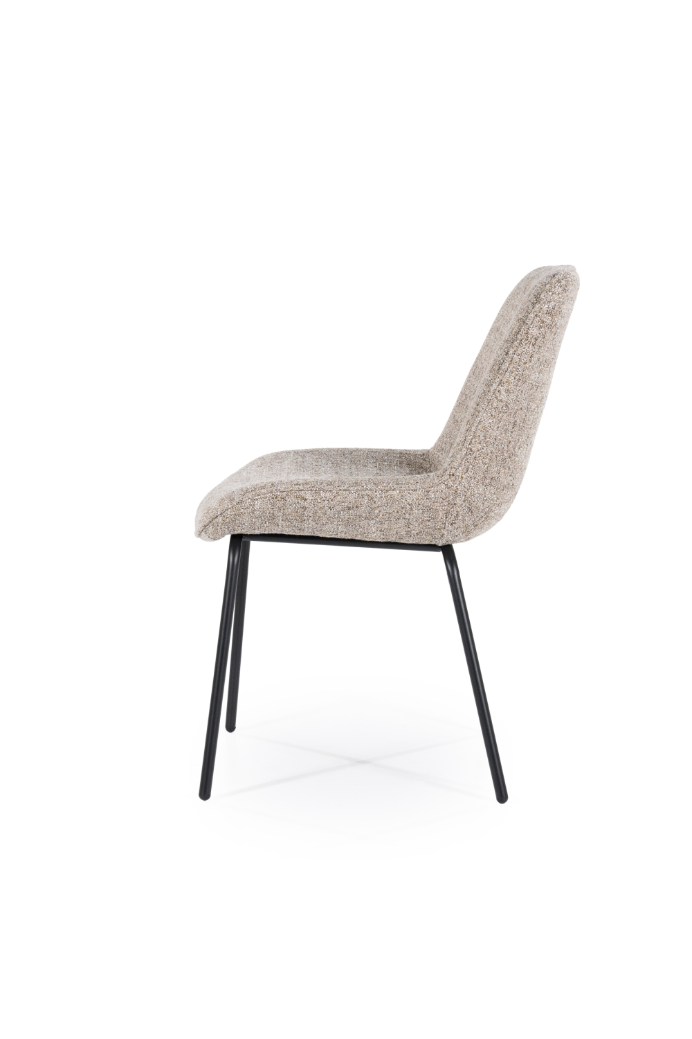 Minimalist Upholstered Dining Chairs (2) | Oroa.com